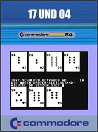 Box cover for 17 Und 04 on the Commodore 64.
