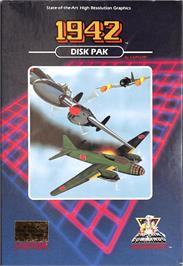 Box cover for 1942 on the Commodore 64.
