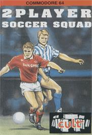 Box cover for 2 Player Soccer Squad on the Commodore 64.