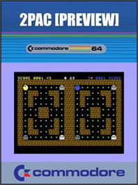 Box cover for 2pac on the Commodore 64.