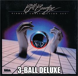 Box cover for 3-ball Deluxe on the Commodore 64.