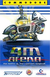 Box cover for 4M Arena on the Commodore 64.