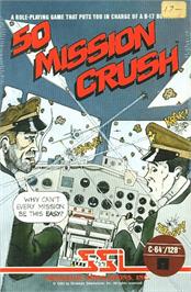 Box cover for 50 Mission Crush on the Commodore 64.