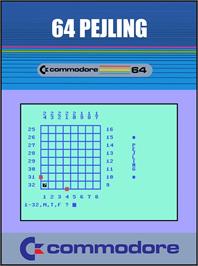 Box cover for 64 Pejling on the Commodore 64.
