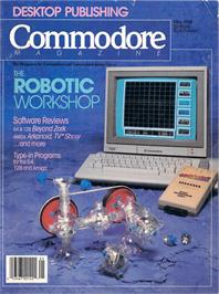 Box cover for 64 Potholes on the Commodore 64.