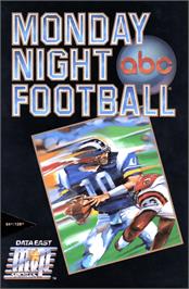 Box cover for ABC Monday Night Football on the Commodore 64.