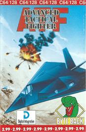 Box cover for ATF - Advanced Tactical Fighter on the Commodore 64.