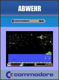 Box cover for Abwehr on the Commodore 64.