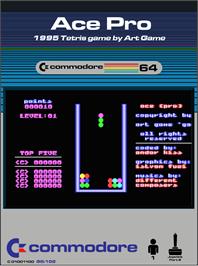 Box cover for Ace Pro on the Commodore 64.