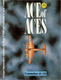 Box cover for Ace of Aces on the Commodore 64.