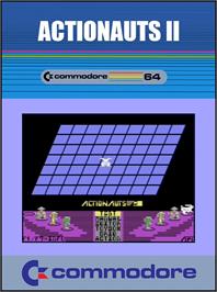 Box cover for Actionauts 2 on the Commodore 64.
