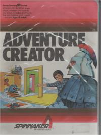 Box cover for Adventure Creator on the Commodore 64.