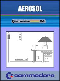 Box cover for Aerosol on the Commodore 64.