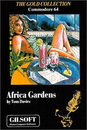Box cover for Africa Gardens on the Commodore 64.