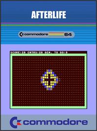 Box cover for Afterlife on the Commodore 64.