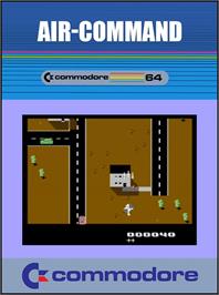 Box cover for Air-command on the Commodore 64.