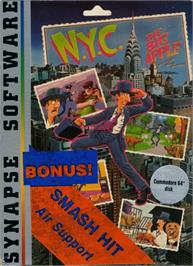Box cover for Air Support on the Commodore 64.