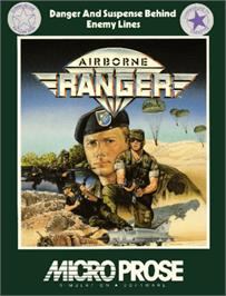 Box cover for Airborne Ranger on the Commodore 64.