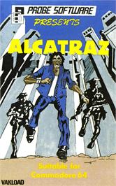 Box cover for Alcatraz on the Commodore 64.