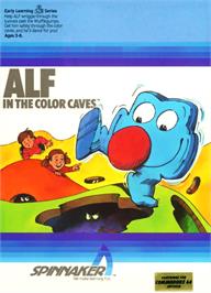 Box cover for Alf In The Color Caves on the Commodore 64.