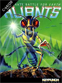 Box cover for Aliants - The Desperate Battle For Earth on the Commodore 64.