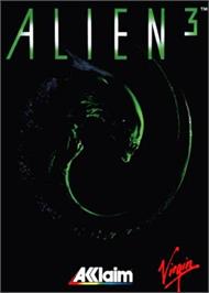 Box cover for Alien 3 on the Commodore 64.