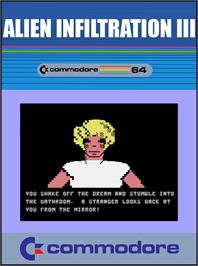 Box cover for Alien Infiltration 3 on the Commodore 64.
