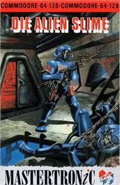 Box cover for Alien Slime, Die on the Commodore 64.