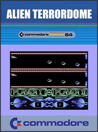 Box cover for Alien Terrordome on the Commodore 64.