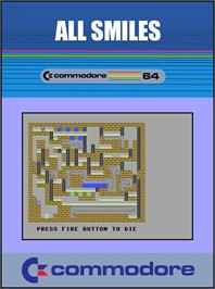 Box cover for All Smiles on the Commodore 64.