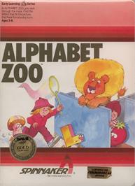 Box cover for Alphabet Zoo on the Commodore 64.