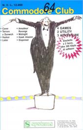 Box cover for Amadeus Revenge on the Commodore 64.