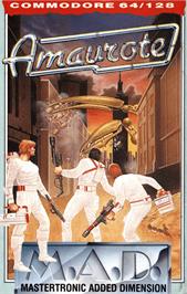 Box cover for Amaurote (2022) on the Commodore 64.