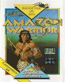 Box cover for Amazon Warrior on the Commodore 64.