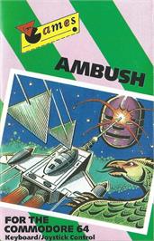 Box cover for Ambush (Virgin) on the Commodore 64.