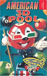 Box cover for American 3d Pool on the Commodore 64.