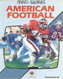 Box cover for American Football on the Commodore 64.