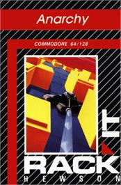 Box cover for Anarchy on the Commodore 64.
