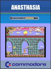 Box cover for Anasthasia on the Commodore 64.