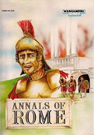 Box cover for Annals Of Rome on the Commodore 64.