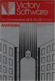 Box cover for Annihilator on the Commodore 64.