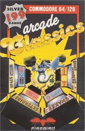 Box cover for Arcade Classics on the Commodore 64.