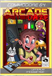 Box cover for Arcade Daze on the Commodore 64.