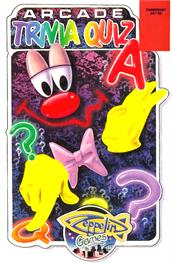 Box cover for Arcade Trivia Quiz on the Commodore 64.