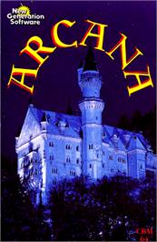 Box cover for Arcana on the Commodore 64.