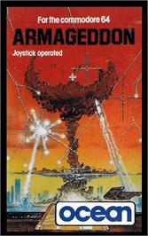 Box cover for Armageddon (Ocean) on the Commodore 64.