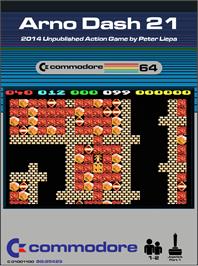 Box cover for Arno Dash 21 on the Commodore 64.