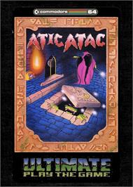 Box cover for Atic Atac (2020) on the Commodore 64.