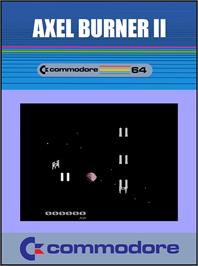Box cover for Axel Burner 2 on the Commodore 64.