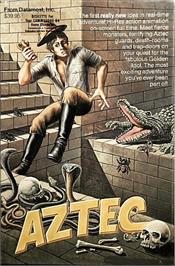 Box cover for Aztec Challenge on the Commodore 64.